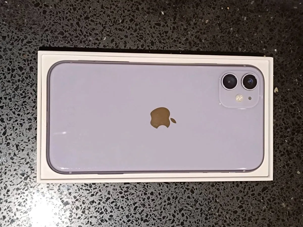 Apple iPhone 11 boxed purple perfect - Image 2
