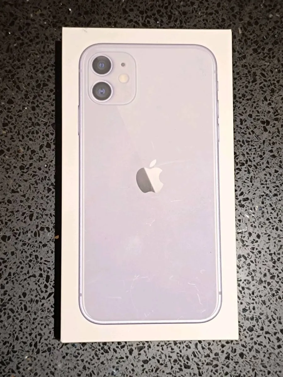Apple iPhone 11 boxed purple perfect - Image 1