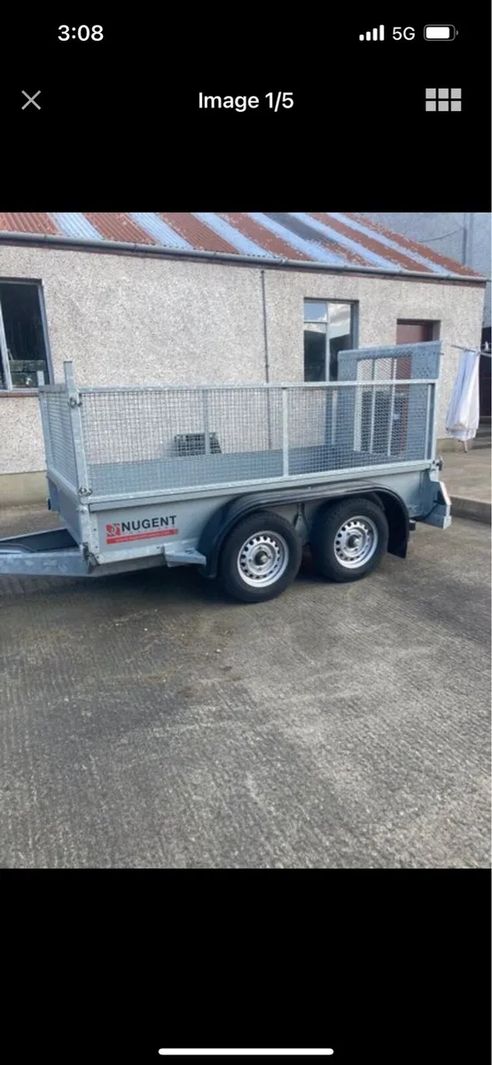Nugent trailer 8x4 - Image 1