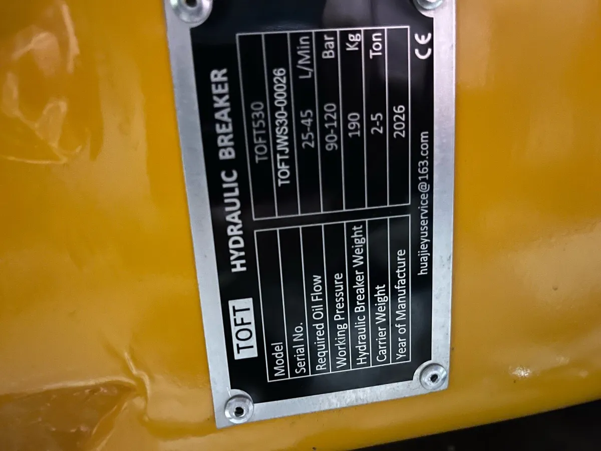 Toft 530 Rock breaker - Image 3