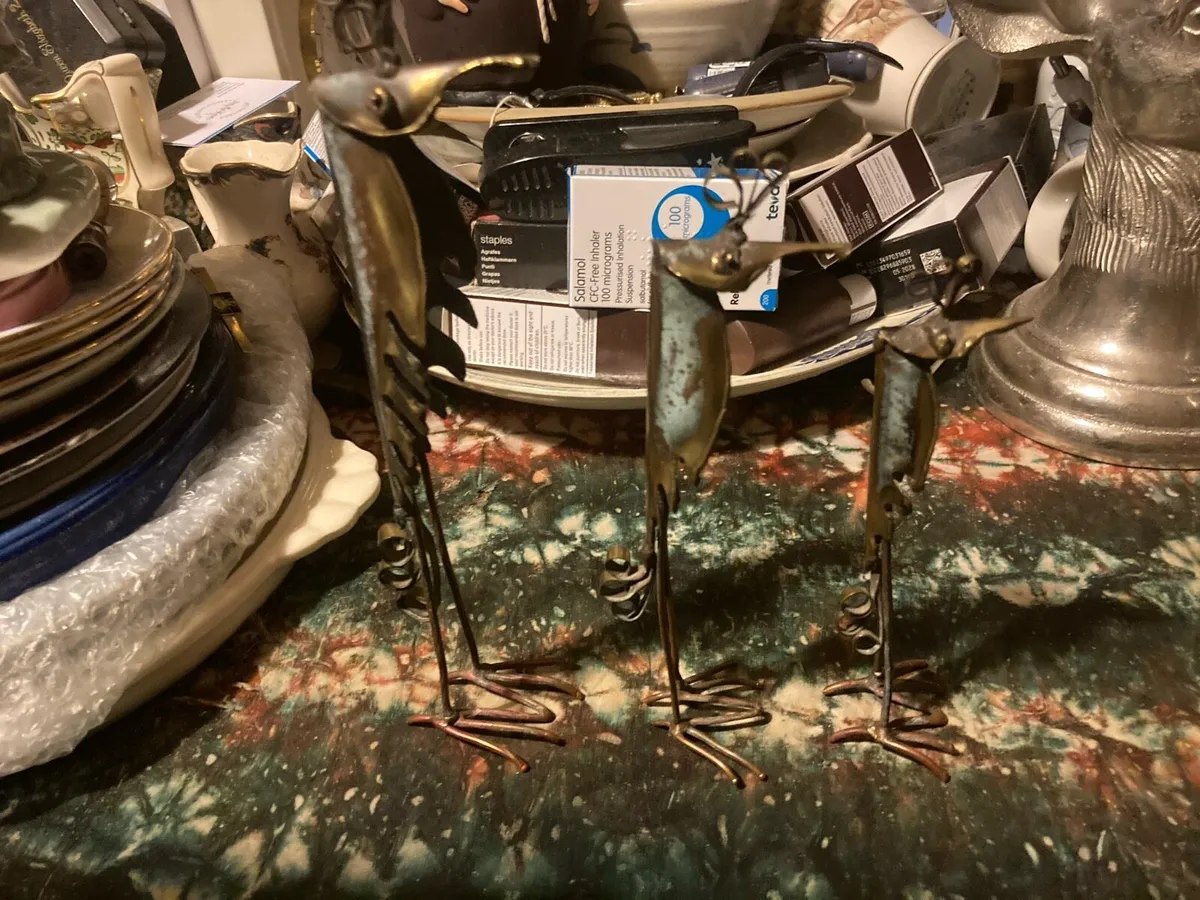 Copper birds free postage - Image 1