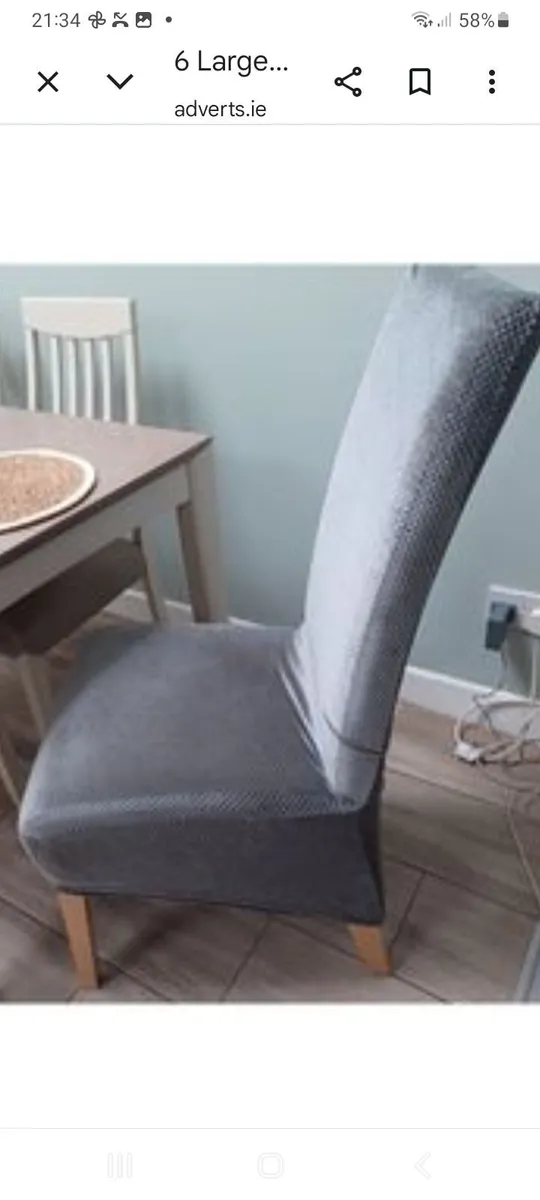 6 Dining Chairs - Image 1