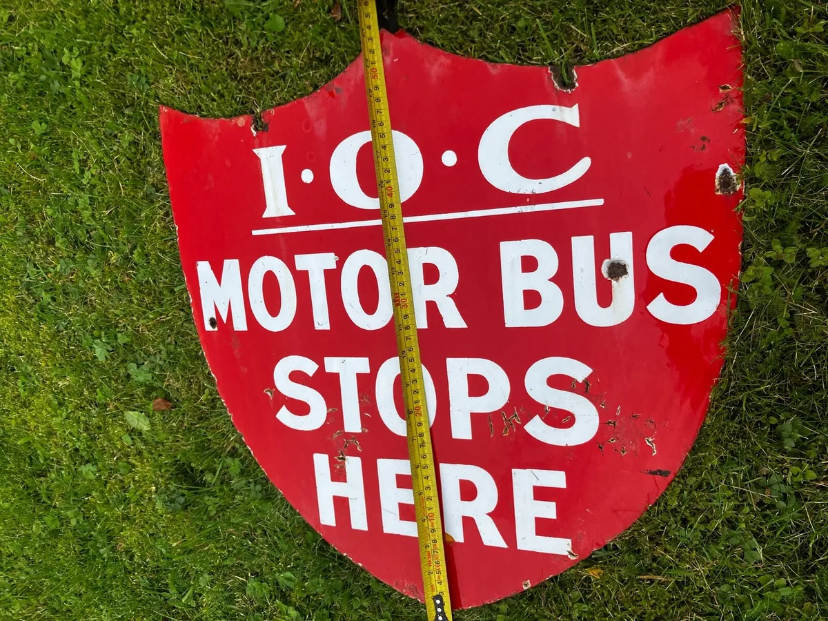 Enamel sign - Image 2