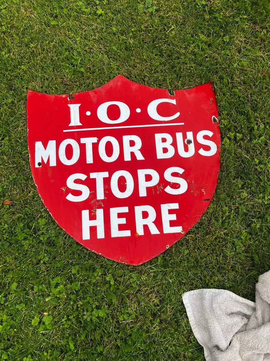 Enamel sign - Image 3
