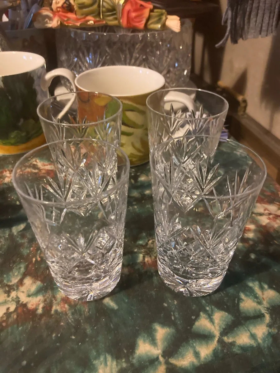 Royal doulton glass tumblers free postage - Image 1