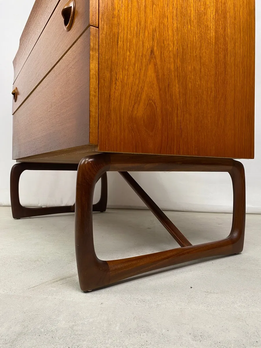 Mid Century Teak Chest of Drawers - Image 2