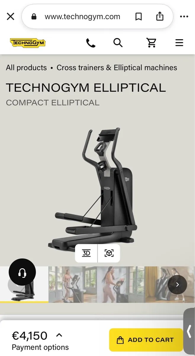 Technogym Elliptical Machine - Image 1