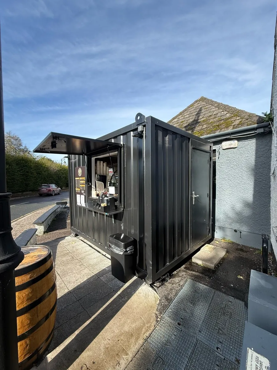 FULLY FITTED COFFEE KIOSK FOR SALE – €29,000 + VAT - Image 1