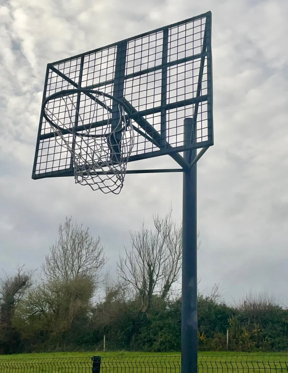 Basketball Ring and Backboard outdoors - Image 4