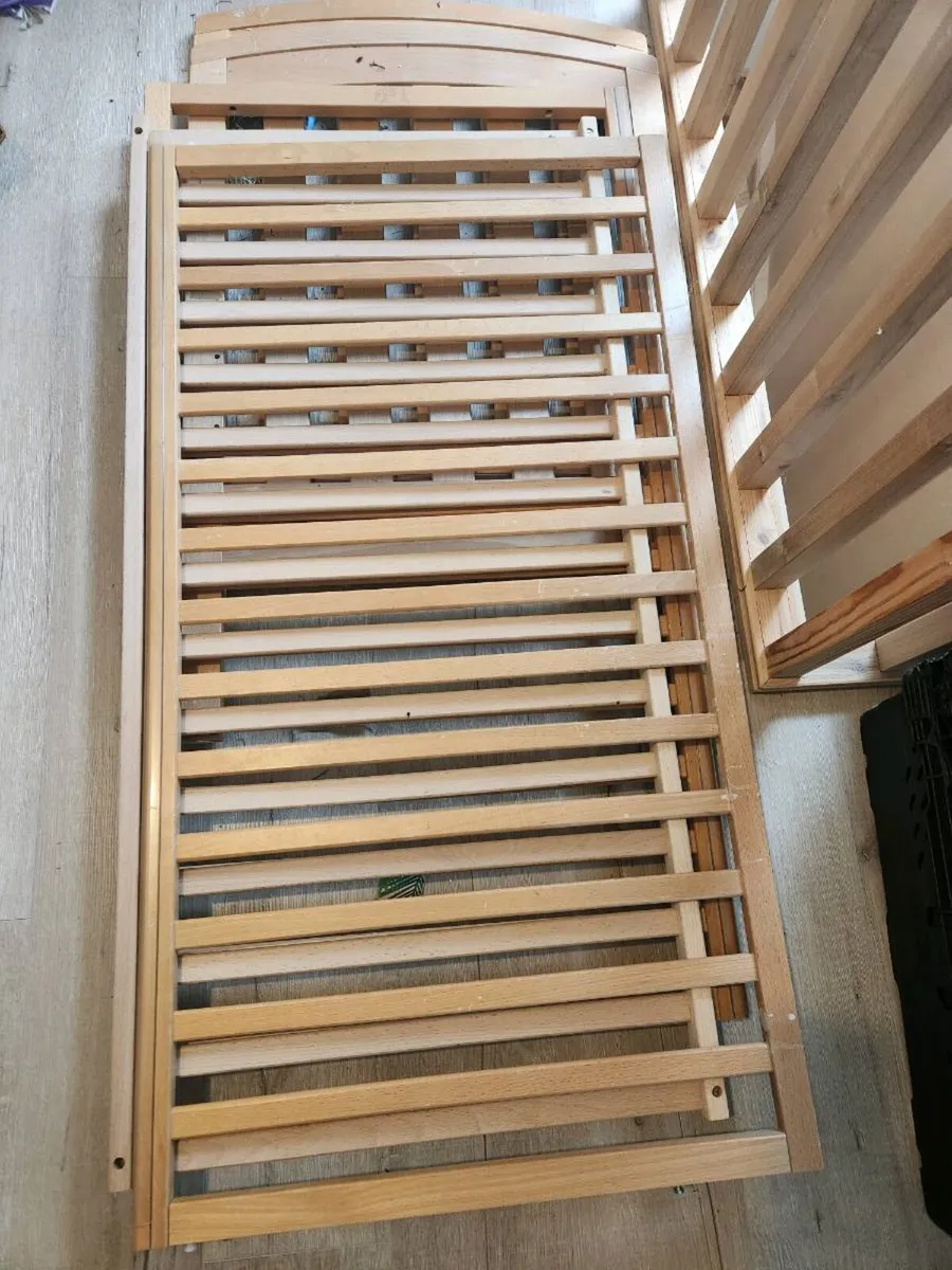 Wooden cot