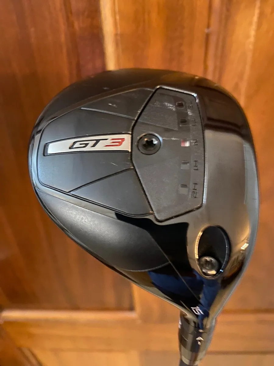 Titleist GT3 15 Deg 3 Wood X Flex 75 Gram As New - Image 1