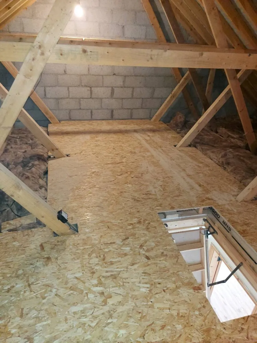 Attic ladder and storage - Image 3