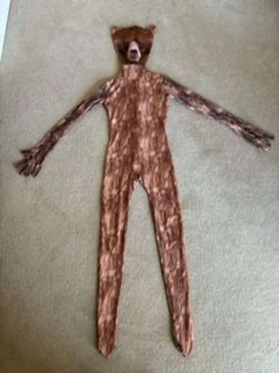 Kids Morph Bear Halloween Costume age 7-9 - Image 1