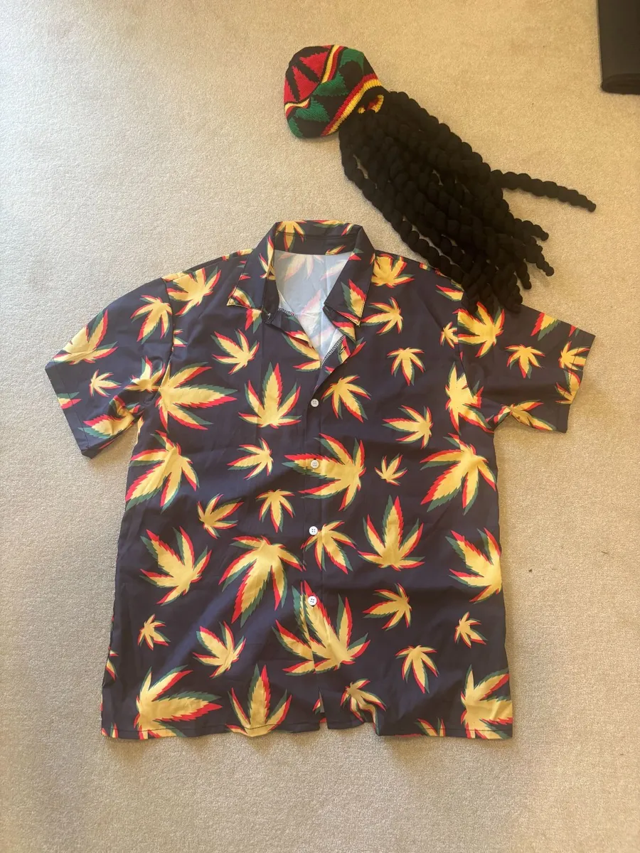Bob Marley Adult Halloween Costume - Image 1