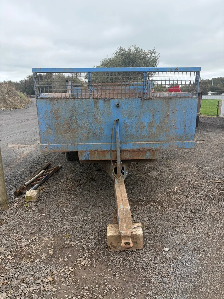 Tip trailer Topper & golf mower behind tractors - Image 1