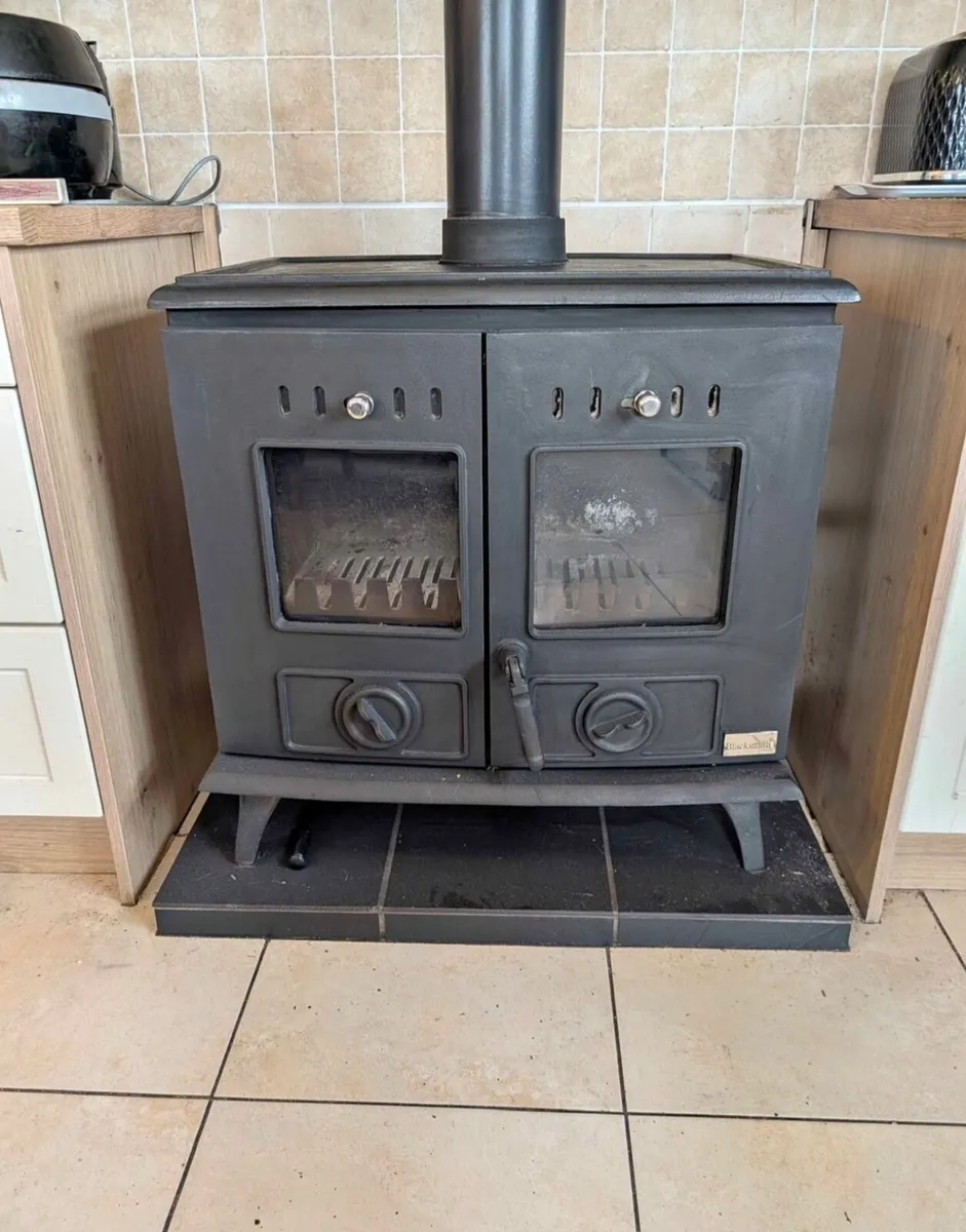 Blacksmith Back Boiler Stove 30KW