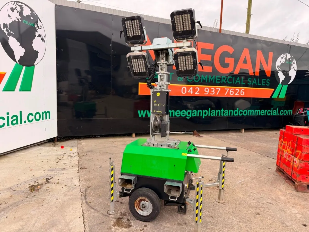 2020 Trime X-Chain  LED lighting tower....1143T - Image 1