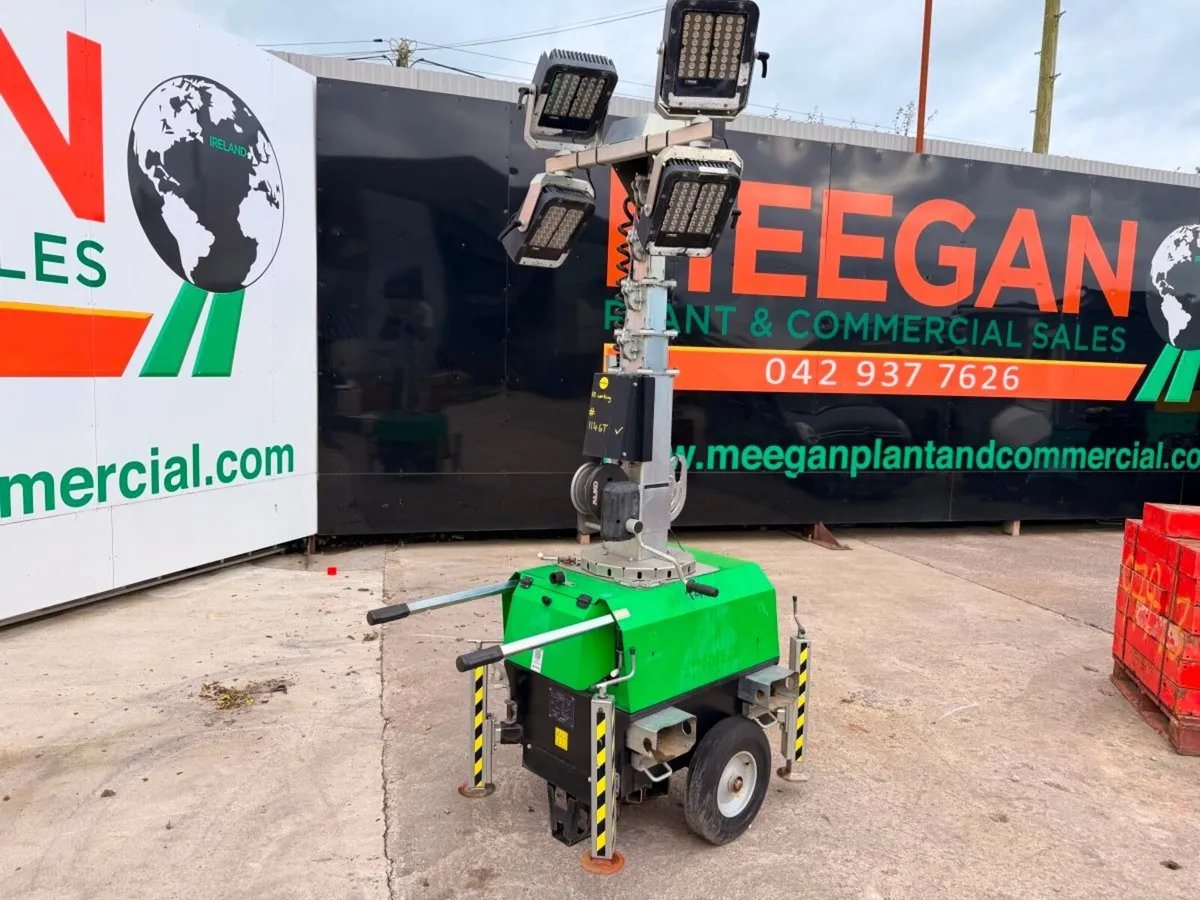 2020 Trime X-Chain LED lighting tower....1146T - Image 2