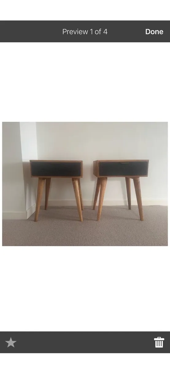 Bedside tables - Image 1