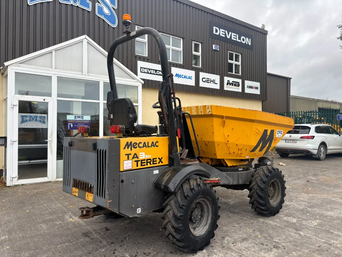 2018 Mecalac TA3SH 3 Ton - Swivel Skip Dumper - Image 2
