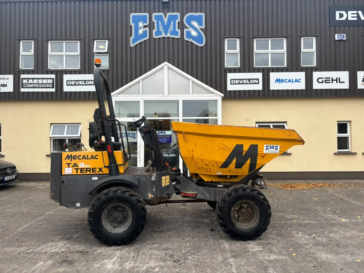 2018 Mecalac TA3SH 3 Ton - Swivel Skip Dumper - Image 1