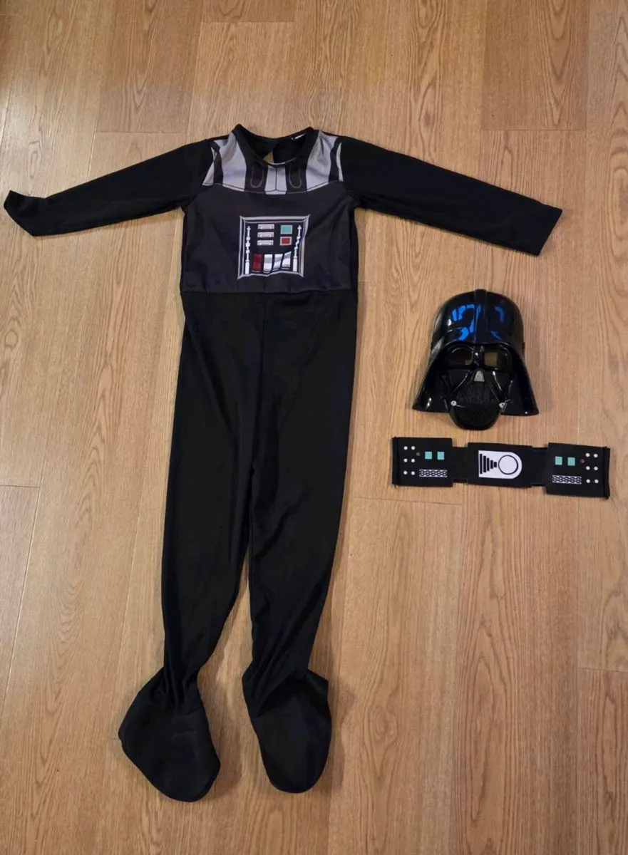 Darth Wader Kids Costume - Image 1