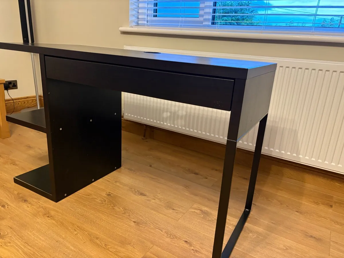 Computer Desk with Drawer - Image 2