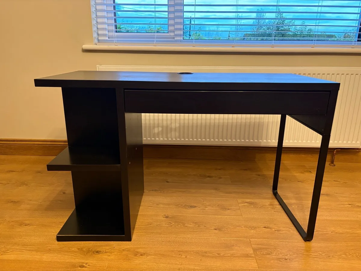 Computer Desk with Drawer - Image 3