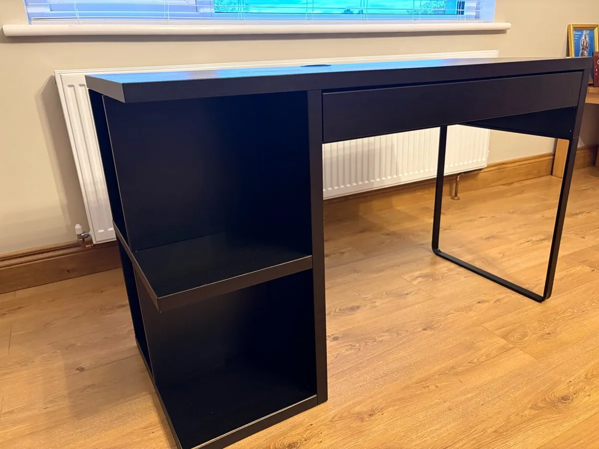 Computer Desk with Drawer - Image 4