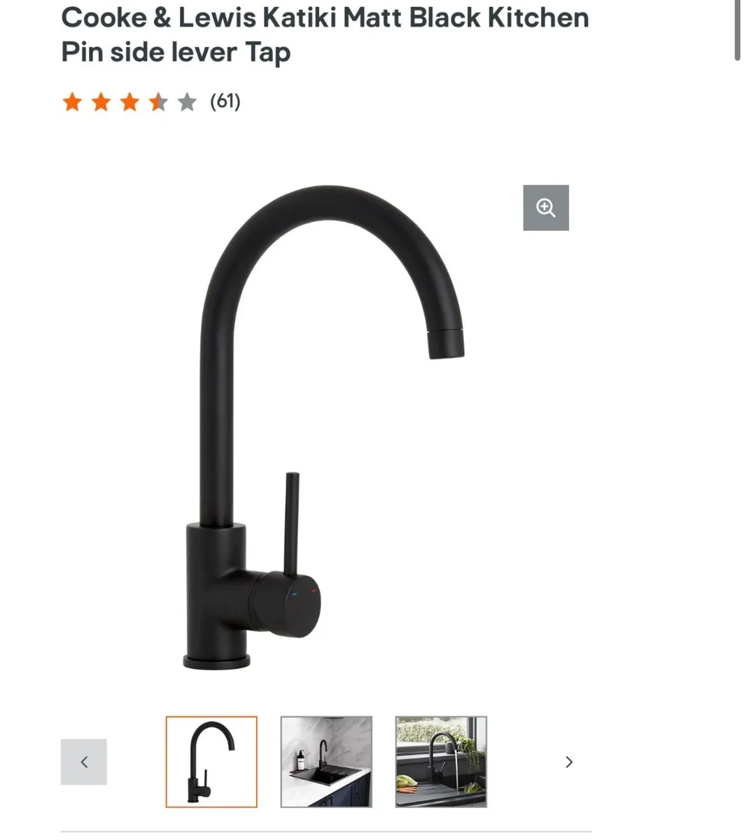 Cooke & Lewis Tap - New unused - Image 4