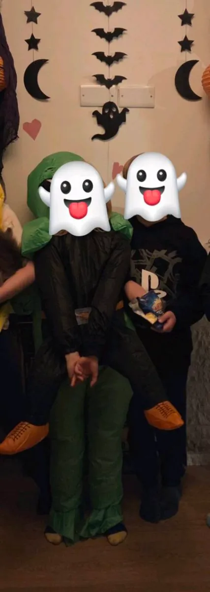 Inflatable Alien Kids Costume - Image 3