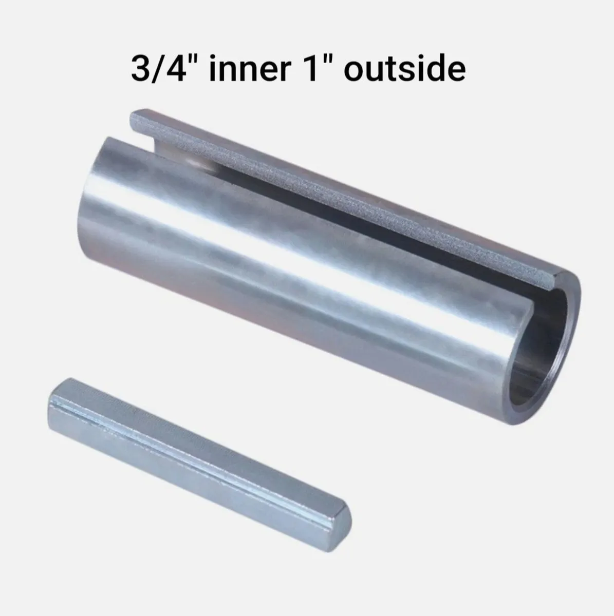 Engine electric motor  adapter 3/4 to 1" sleeve