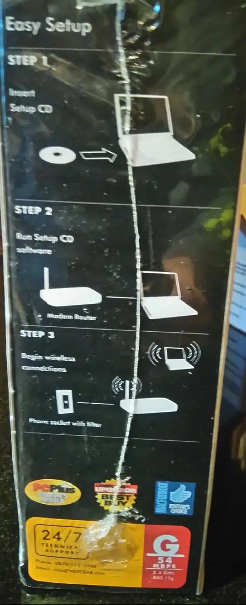 Netgear Wireless - G Modem Router (new). - Image 3