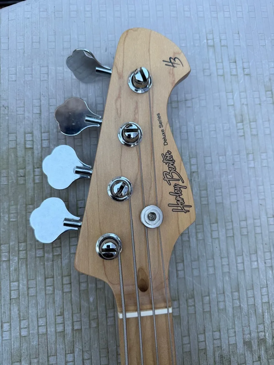 Harley Benton SB Deluxe Series Bass Guitar - Image 4