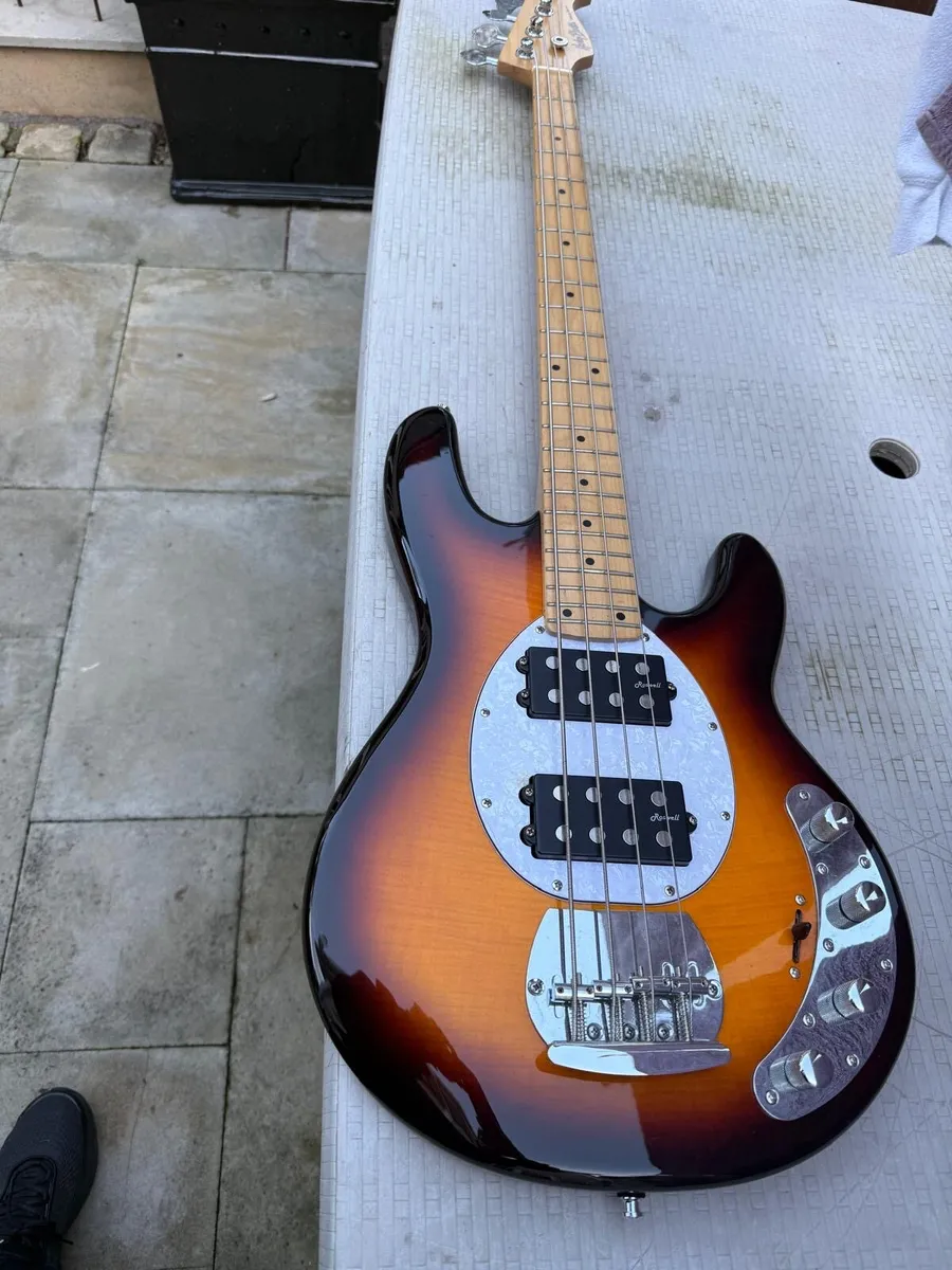 Harley Benton SB Deluxe Series Bass Guitar - Image 1