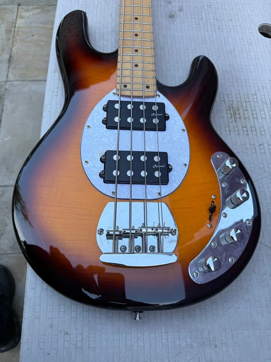 Harley Benton SB Deluxe Series Bass Guitar - Image 2