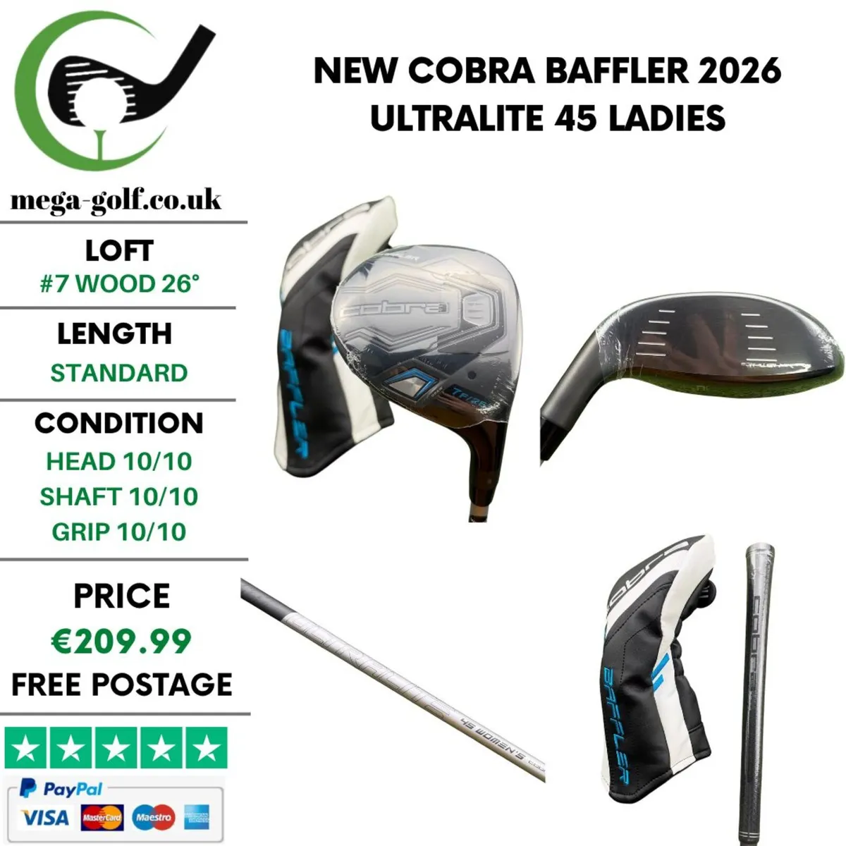 New Cobra Baffler 2026 #7 Wood 26° / Ladies - Image 1