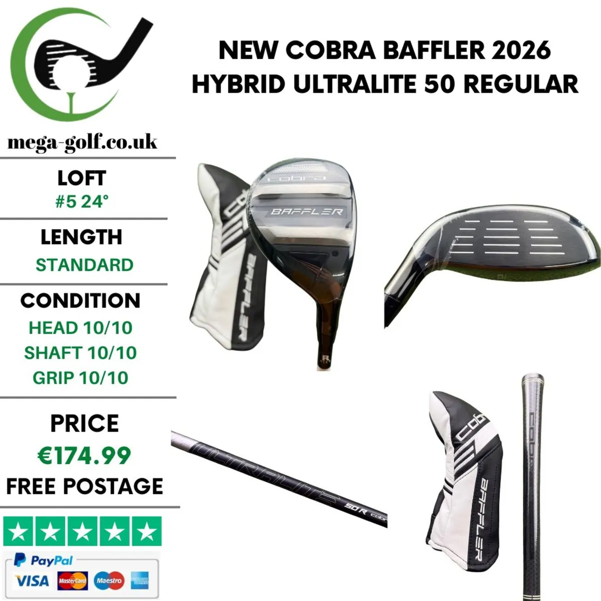 New Cobra Baffler 2026 Hybrid / #5 24° / Regular - Image 1