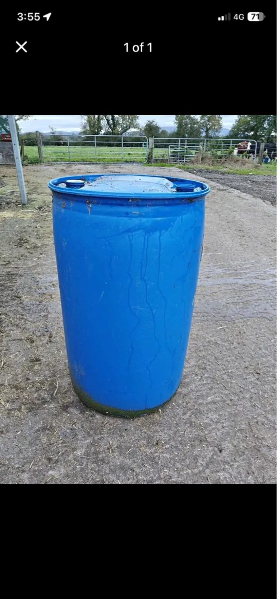 Plastic barrels