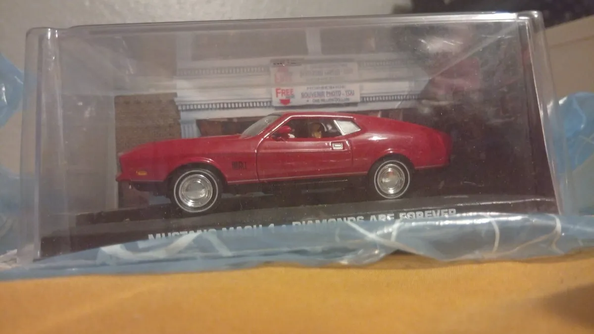 OLD JAMES BOND MUSTANG..MINT CONDITION - Image 3