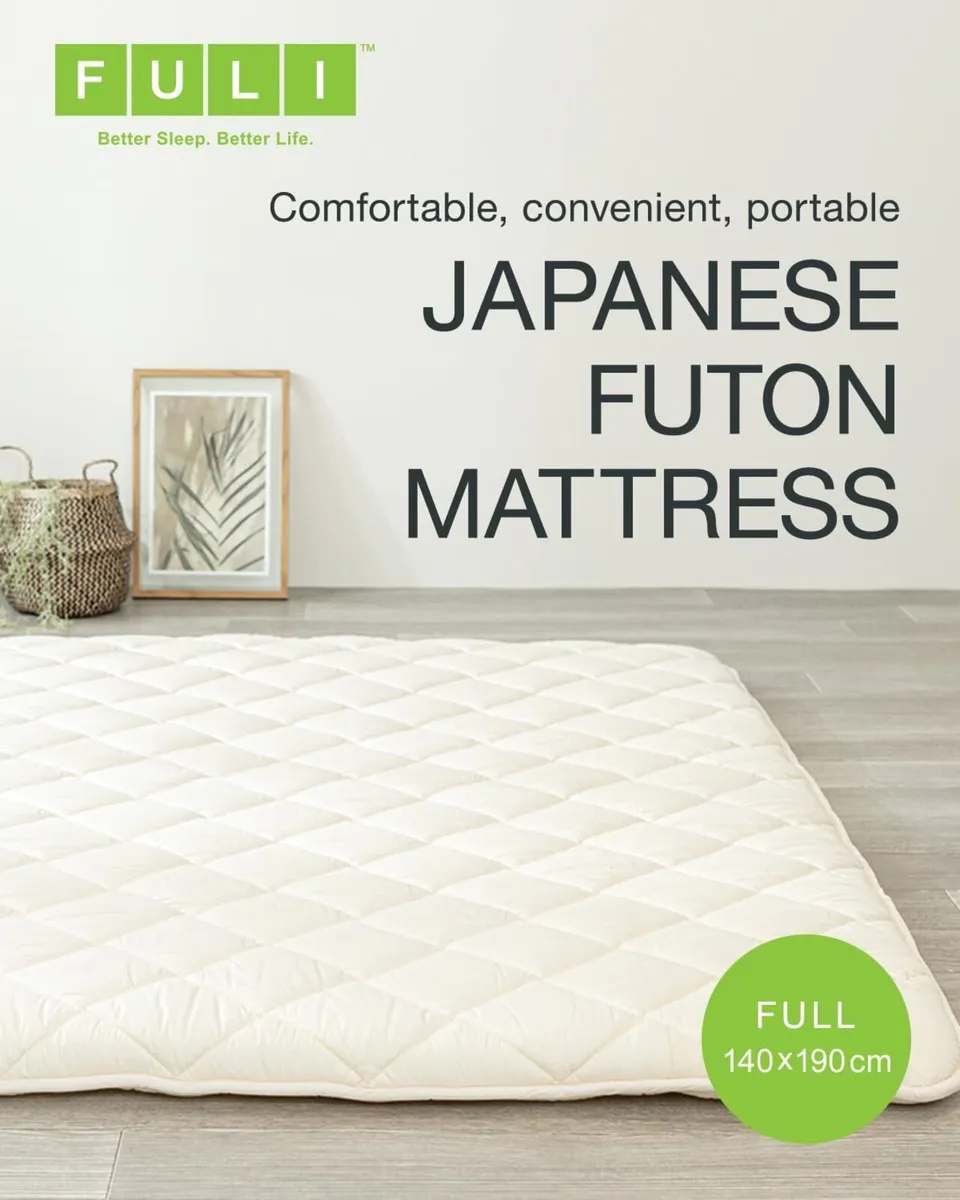 Futon Mattress Foldable Portable Floor Lounger - Image 3