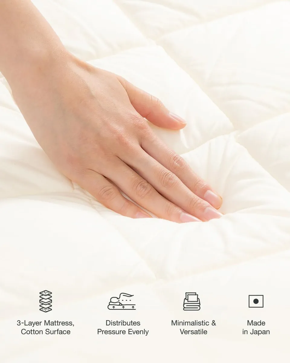 Futon Mattress Foldable Portable Floor Lounger - Image 4