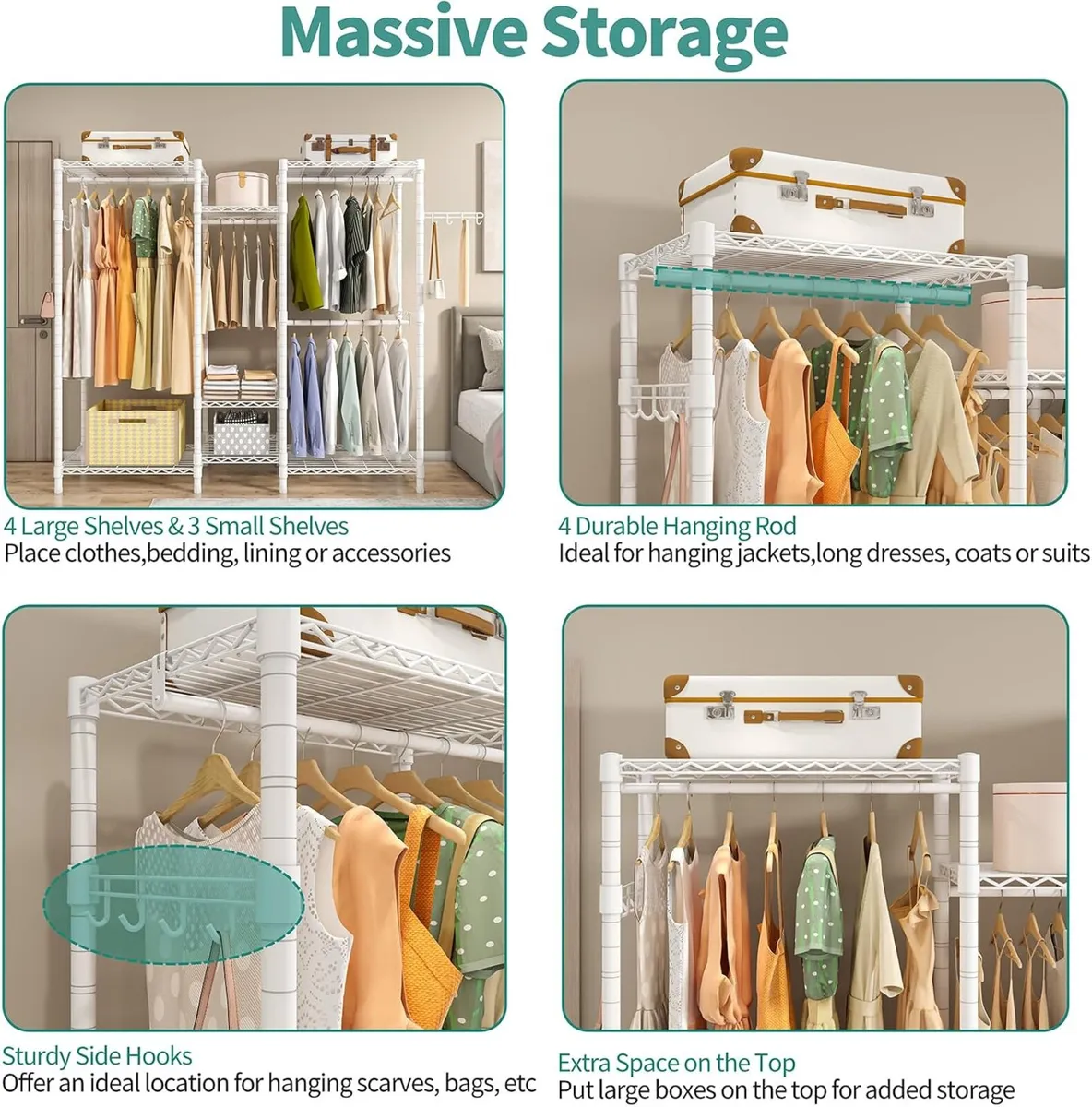 Heavy Duty Clothes Rails 400KG - Image 3