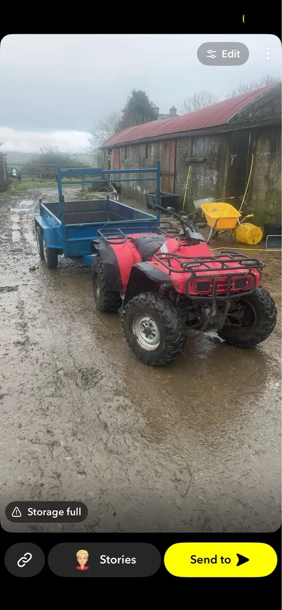 Honda big red 4x4 - Image 2