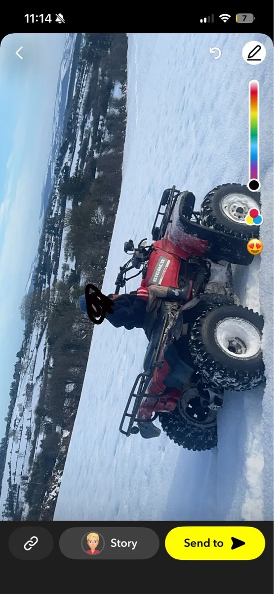 Honda big red 4x4 - Image 1
