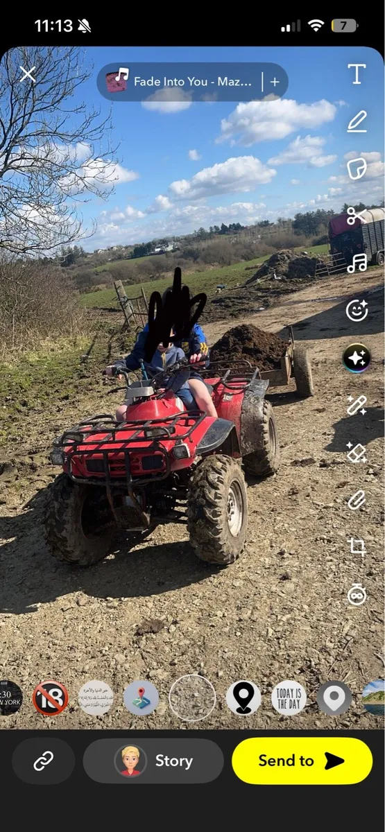Honda big red 4x4 - Image 3