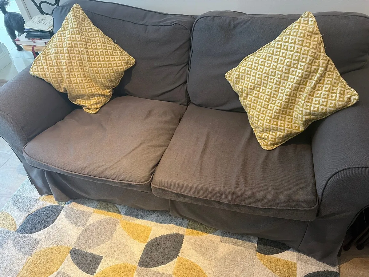 2 seat Ektorp IKEA couch - Image 2