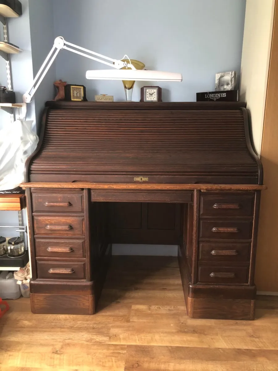 vintage watchmakers desk - Image 1