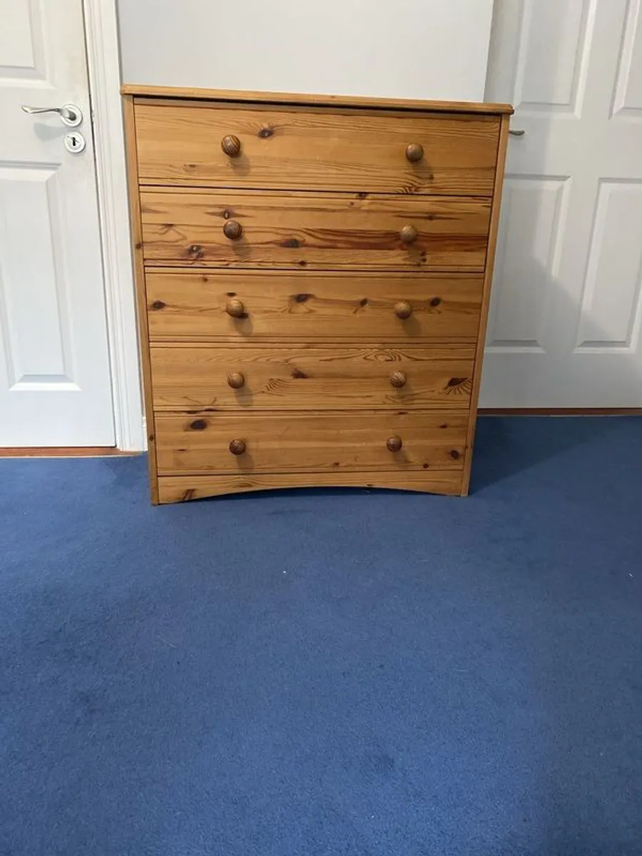 Chest of drawers and Locker - Image 1