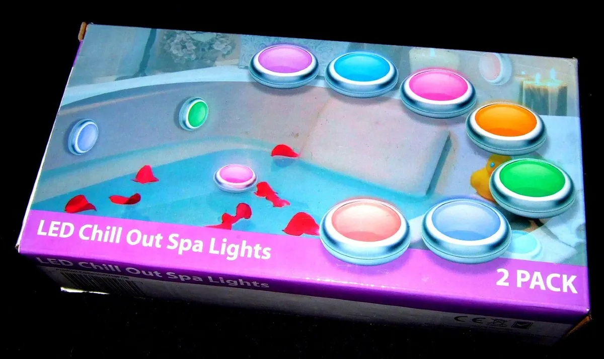 LED Chill Out Spa Lights BNIB-Quantity Available - Image 2